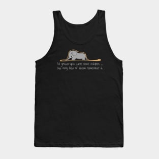 Elephant Inside Boa Tank Top